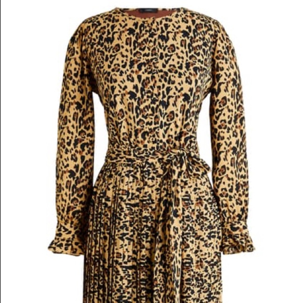 🐆 NWT J. Crew Size 0 Leopard Dress